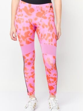 Adidas Hyperglam Printed Leggings NWT Large